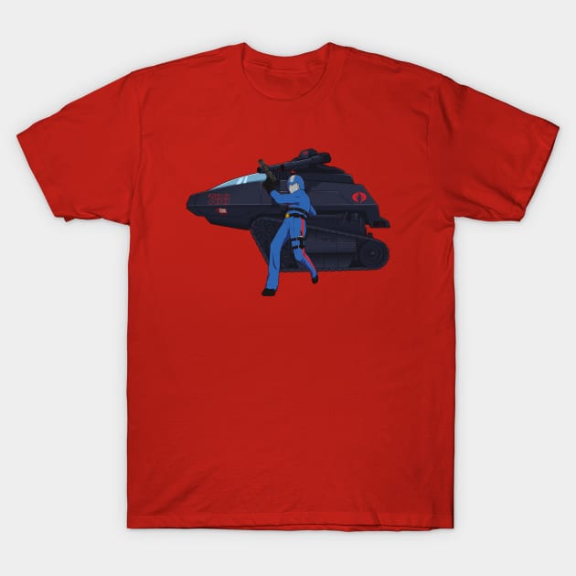 Cobra Racer T-Shirt by Jc Jows